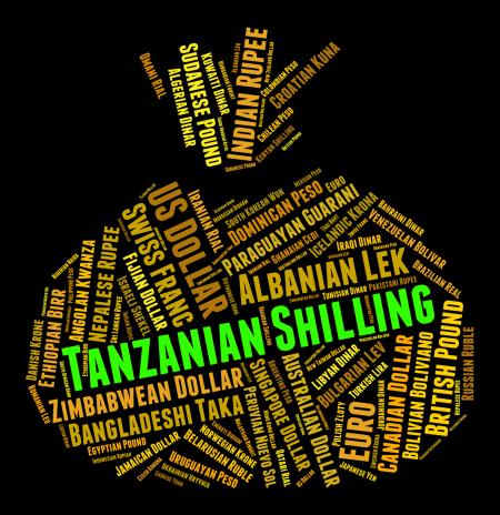 Tanzanian Shilling Indicates Foreign Currency And Currencies