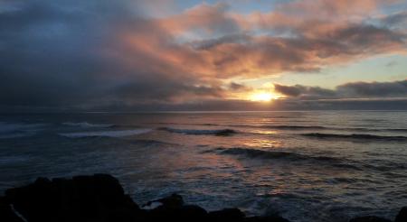 Tasman Sea Sunset.NZ