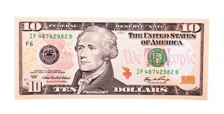 Ten dollar bill