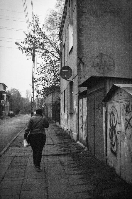 Tenement house & person