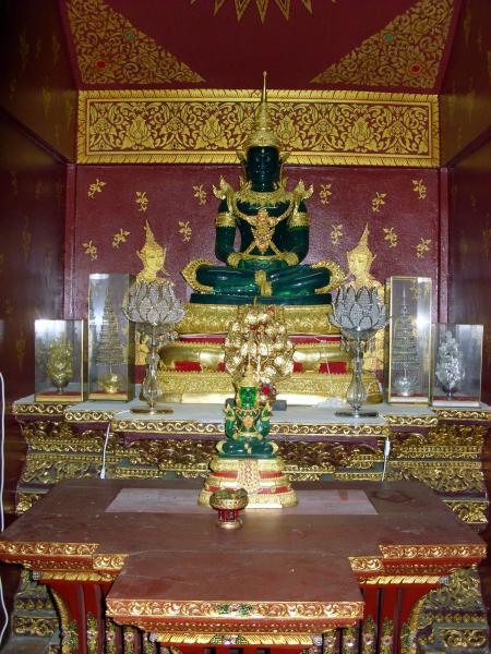 Thai Buddhist Temple Interior