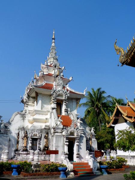 Thai Buddhist Temple Pavilion