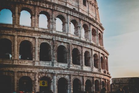 The Coliseum during Golden Hour