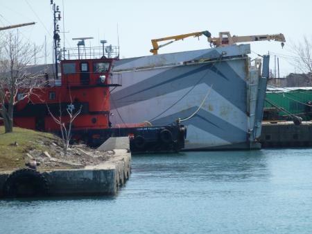 The historic northern tug Radium Yellowknife, Toronto, 2013 04 27 -l.JPG