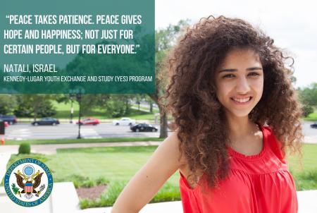 The Kennedy-Lugar Youth Exchange and Study (YES) program students share their thoughts on peace building