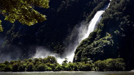 The Lady Bowen Falls. Milford Sound