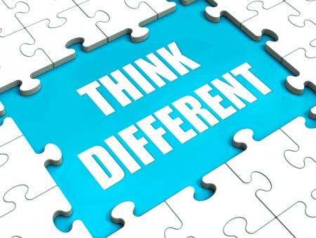 Think Different Puzzle Shows Thinking Outside the Box