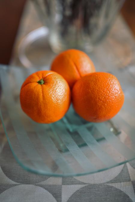 Three oranges