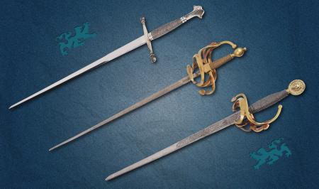 Three Vintage Swords