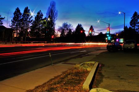 Time Lapse Photo of Cars  During Dawn