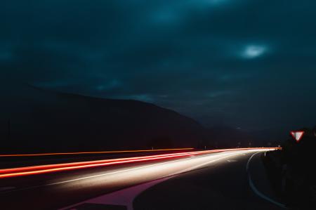 Time Lapse Photography of Cars on Road