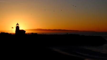 Time Lapse Photography of Lighthouse
