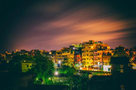 Time Lapse Photography of White Concrete Buildings