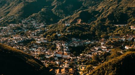 Top View Photo of City