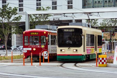 Toyama Chiho Railway Type De7000 and Type De8000