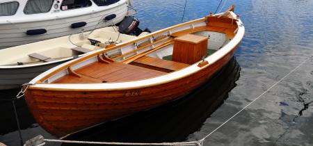 Traditional Norwegian pine cruiser