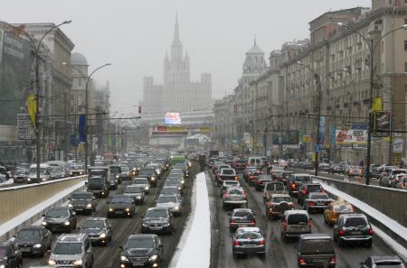 Traffic in Moscow
