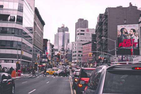 Traffic on City Street