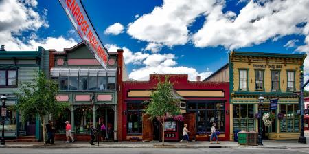 Tree in Front of Establishment