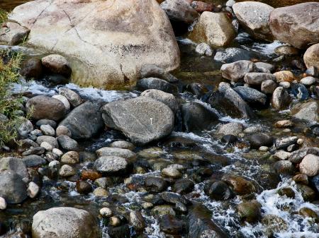 Trickling Over the Rocks