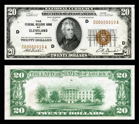 Twenty dollar bill