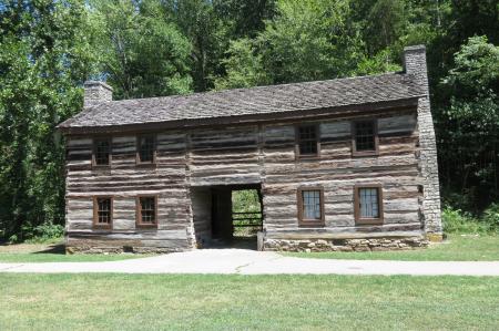 Two Wooden Cabins