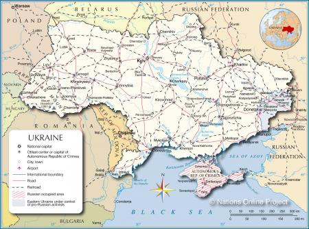 Ukraine Map