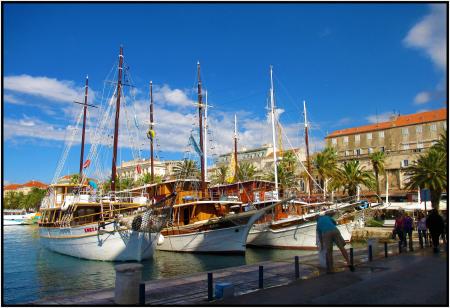 Un an déjà Boats Croatie