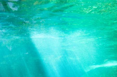 Underwater texture with sunshine