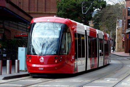 Urbos 3.Lightrail Sydney.