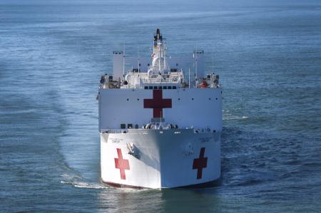 USNS Comfort Medical Vessel