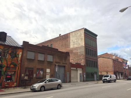 Vacant warehouse/industrial building (1914), 723 W. Pratt Street, Baltimore, MD 21230