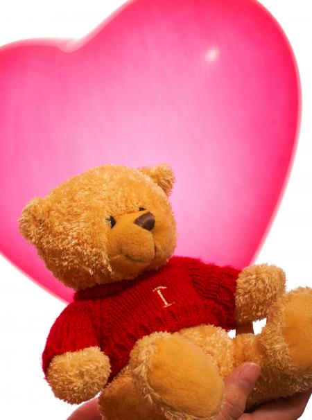 Valentine Teddy Bear Gift Or Present