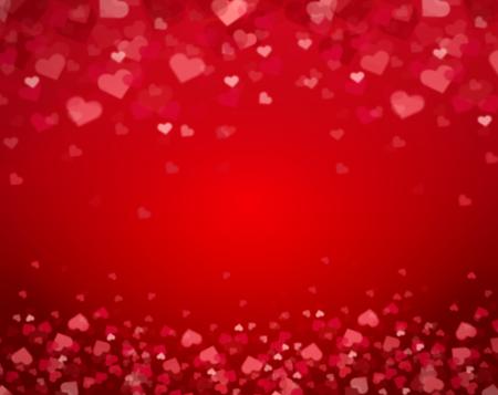Valentine's Day Heart Pattern Background