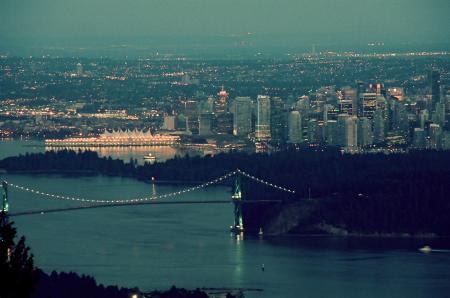 Vancouver Skyline Closeup
