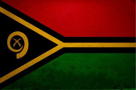 Vanuatu Grunge Flag