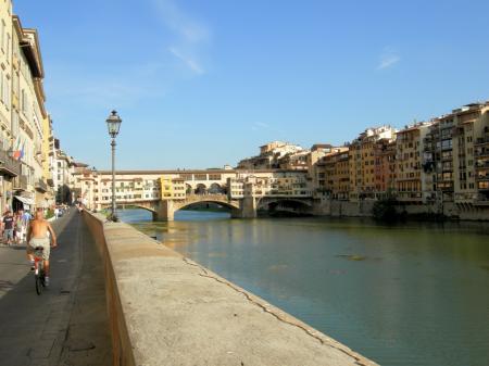 Vecchio Bridge in Florence, Italy