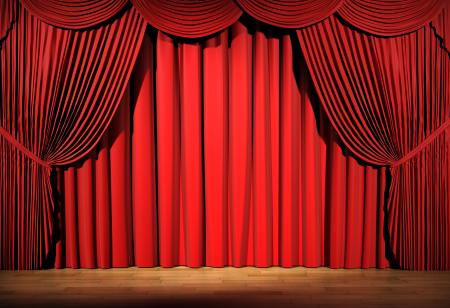 Velvet Stage Curtain