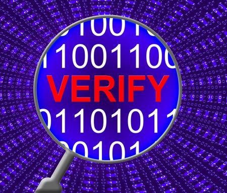 Verify Security Represents Genuine Computer And Encryption