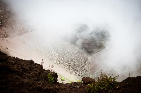 Vesuvio Volcano crater