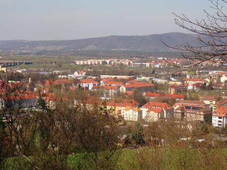View from Kohlberg towards Borsberg