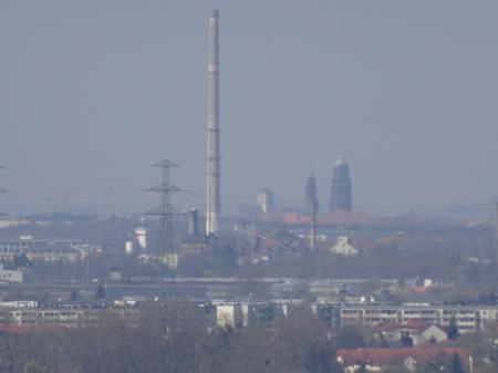 View from Kohlberg towards Dresden