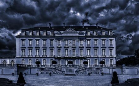 View of Building Against Cloudy Sky