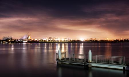 View of City at Night