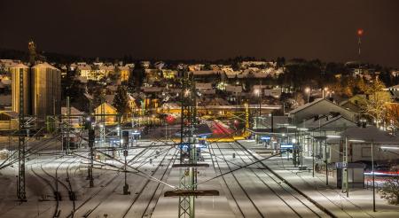 View of City at Night