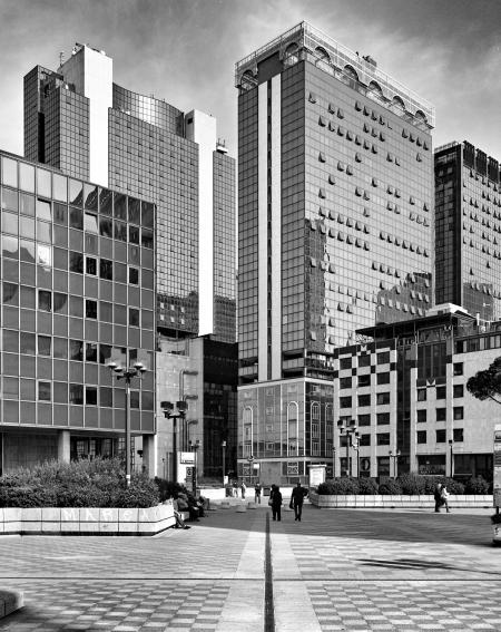 View of Shopping Mall in City