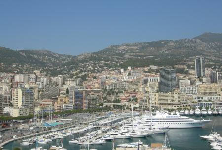 View of the city of Monaco