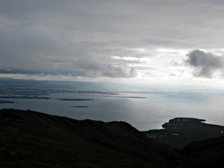 View over Reykjavik, Iceland