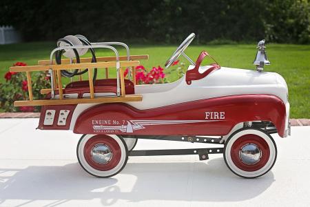 Vintage Childrens Fire Truck