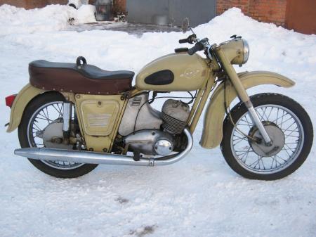 Vintage Izh Motorcycle